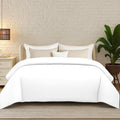 HomeSmart King Size Weighted Blanket Cover – Ultra Soft White Minky, Fits 92x104 Weighted Blanket (Cover Only)