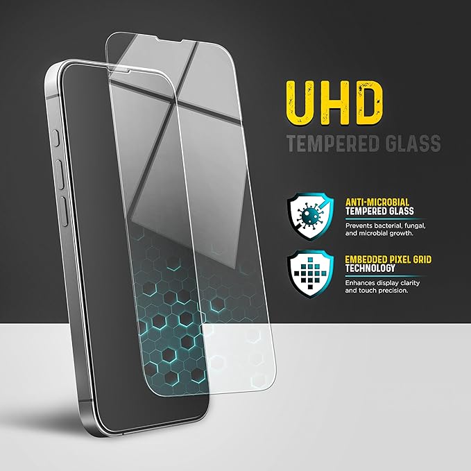 magglass for iPhone 17e Screen Protector Toughened Tempered Glass with Easy-installation Applicator