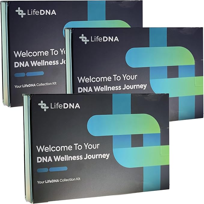 Methylation Gene Test MTHFR COMT VDR Analysis 3-Pack Kit for Families - 12 Methylation Genes Variants