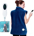 Heating Pad for Neck and Shoulders and Back,Holiday and Birthday Gifts for Family, Friends, and Seniors,Heating Pad for Back Pain Relief,10 Heat Settings, 3 Timers, Auto-Off (Tibetan Blue)