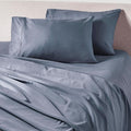 PeachSkinSheets Cooling Bed Sheets for Hot Sleepers - Ultra-Soft Breathable Luxury Microfiber Sheet Set, Moisture-Wicking, Deep Pocket, Oeko-TEX® (King Size, French Blue)