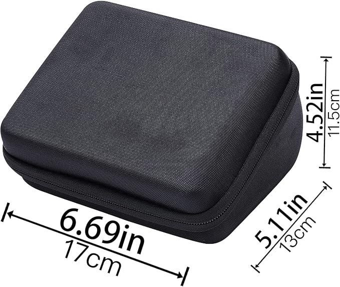 co2CREA Hard Case for Omron 3 Series Omron M2 Classic Upper Arm Blood Pressure Monitor BP7100 BP710N HEM-7120 Hem-7121 HEM-7124, Portable Travel Case Replacement