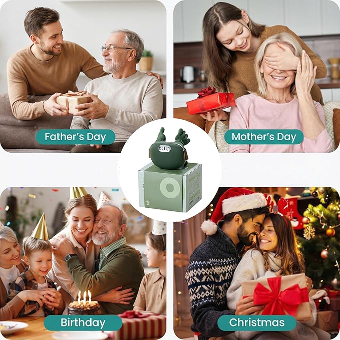Neck Massager with Heat, Shiatsu Neck and Back Massager with 4D Kneading for Shoulder and Cervical Pain, Relax Muscle Tension, Portable and Rechargeable for Home or Office, Green