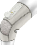 HoMedics Modulair Compression Knee Wrap Massager – Overlapped Compression Therapy with 4 Programs, Adjustable Intensity, Heat Settings, (Battery Sold Separately)