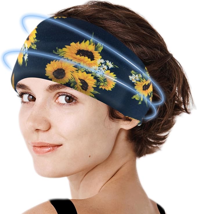 Migraine Headache Relief Cap - Cooling Gel Ice Hat Head Wrap Face Mask for Tension, Stress & Hangover - Gifts for Women Sister Mom Girlfriend Wife - Self Care Birthday Gift