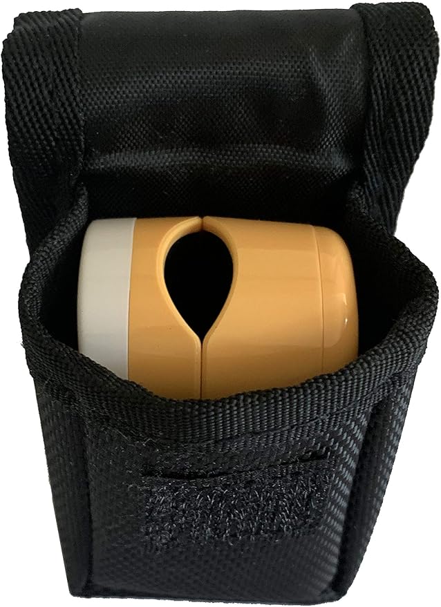 Concord Black Nylon Sp02 Fingertip Pulse Oximeter Carrying Case with Lanyard Hook and Beltloop Attachment