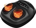 Shiatsu Foot Massager with Heat for Plantar Fasciitis Neuropathy, FSA Eligible HSA Approved Foot Massager Machine, Feet Massager for Foot Pains Relief, 5 Compression Levels, Gifts for Women Men