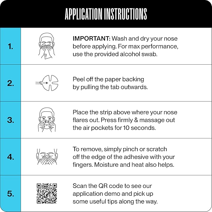 Dream Recovery Second Wind Nasal Strips - Nose Strips for Breathing, Sleep and Athletic Performance - Snore Relief and Congestion Support - Sand, 360 Count