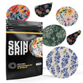 Skin Grip Adhesive Patches for Dexcom G7 & Stelo CGM – Waterproof & Sweatproof Cover for Continuous Glucose Monitor Sensor, Stays Secure for 10-15 Days – 10 Pack, Floral