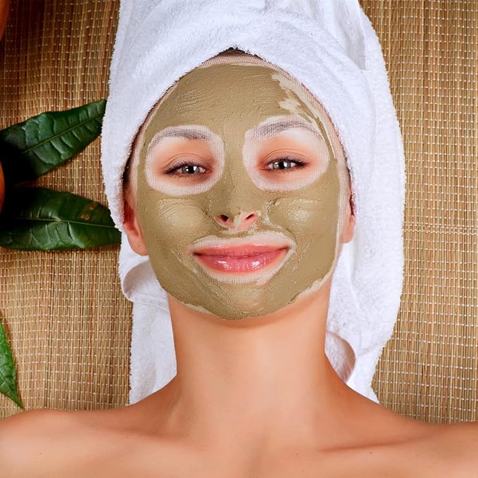 100 Sheets Pre-cut Gauze Facial Cotton Beauty Gauze Skin Care Face, Soft High Frequency Gauze Face Pads for Women Girls Skin Face Care Spas Beauty Salons
