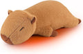 2lb Capybara Plush Stuffed Animals Microwavable Heating Pad-19'' Capybara Heating Pads for Cramps &Period Pain Relief for Women,Heatable & Coolable Stuffed Animals Bedtime Birthday Gift for Women Kids