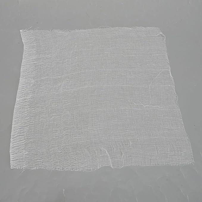 Generic Face Gauze for, Gauze Pads Gauze Strong Absorption Breathable Pure Cotton Gauze 100pcs Beauty Gauze Disposable Skin Care Cotton Pads for Spa Beauty Salon Family Use