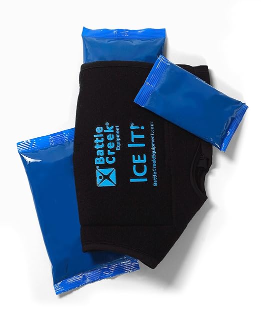 Cold & Hot Therapy System Ice Pack Wrap for Ankle, Elbow and Foot - Ice It! MaxCOMFORT™ (Ankle/Elbow/Foot Design; 10 ½” x 13”) - F30514