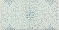 J&V TEXTILES Oversized 20"x39" Anti-Fatigue Embossed Floor Mat (Rustic Medallion Cream