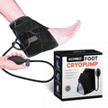 Koprez Foot CryoPump | Reusable Foot Ice Pack Wrap for Ankle, Heel, and Achilles Tendon Pain Relief | Universal Fit with Adjustable Compression Pump | Foot Ice Wrap for Athletes and Active Individuals