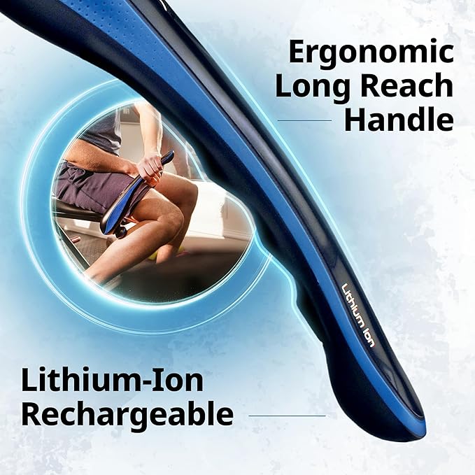 Wahl Lithium-Ion Deep Tissue Percussion Handheld Massager for Muscles, Back, Neck, Shoulder Pain Relief, Cordless, Adjustable Intensity, Long Battery Life, FSA Eligible, Model 4232