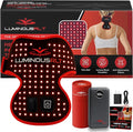LuminousRLT Red Light Therapy Neck Wrap – Flexible LED Light Device with Red & Near-Infrared LEDs (660nm & 850nm), 84 LEDs, Auto Shut-Off, Adjustable Fit