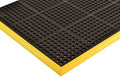 NoTrax Safety Stance Rubber Non Slip Drainage Mat - Yellow/Black 40" x 64" Heavy-Duty Anti Fatigue Mats with 4 Sided Beveled Edges and Ergonomic Support - 549S4064YB
