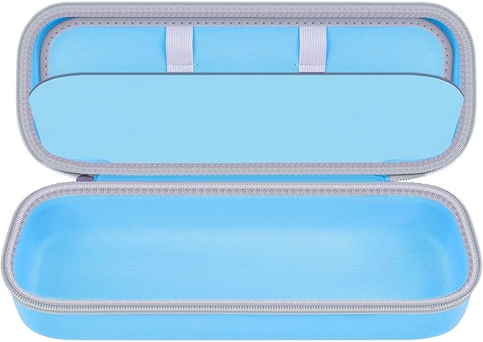 Case Compatible with Houzzi/for NuDerma/for Signstek/for APREUTY/for FAZJEUNE/for NewWay Professional Clinical Portable Handheld High Frequency Skin Wand Machine, 6 Neon & Argon Wands (Box Only)-Blue