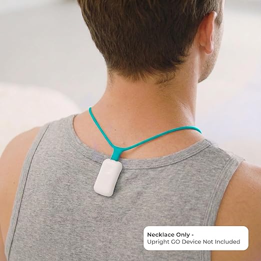 Upright Magnetic Necklace (Necklace Only) for GO S and GO 2 Posture Corrector Trainer (Turquoise)
