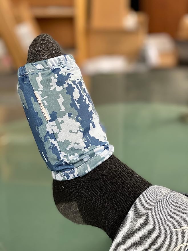 HurtSkurt® Premium Ice Therapy Sleeve – Island Palm Small – Stretch-Fit Wearable Cold Compression Wrap for Knee, Leg, Elbow & Ankle Recovery