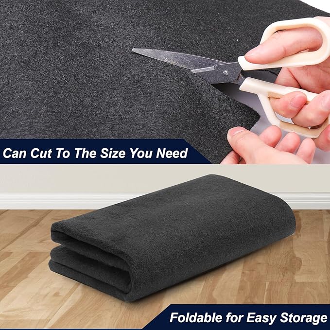 XANGNIER Cold Plunge Mat,55x55in Ice Bath Tub Protective Floor Mat,Waterproof,Slip-Proof,Indoor Outdoor,Portable Ice Bath Accessories