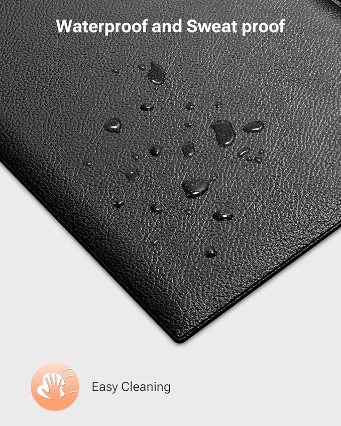 Foldable Treadmill Mat,63"L x 26"W x 0.24"Th,Treadmill Mat for Carpet &Hardwood Floors ，Mat for Under Walking Pad on Carpet, Hardwood Floors Protectior, Non-Slip, Waterproof, Noise Shock Absorption