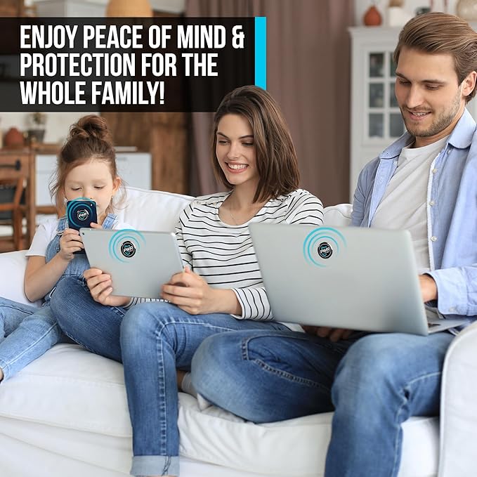 Protection Shield (1 Sticker) - Cell Phone Protection Shield - Laptops & Tablets - Protect Your Kids and Family