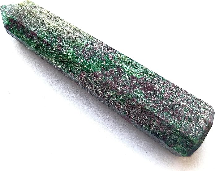 WholesaleGemShop 3 Inch Gemstones Obelisk Tower Jumbo Facet Aura Rock Crystal Natural Polished Earth Wand Spirit