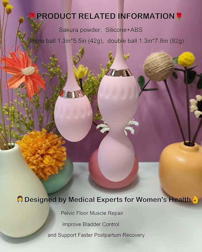 Kegel Exercises Weight Control, Kegel Exercise Set, Food Grade Silicone: Kegel Exercise System, Pelvic Floor Exercise Devices, Pelvic Floor Exercises, Pelvic Floor Muscle Exerciser