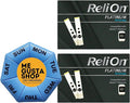 ReliOn Platinum Blood Glucose Test Strips,100 Count 200 Total Pack of 02 Includes Me Gustas Pill Organizer 7 Days.