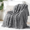 Super Fuzzy Soft Sherpa Fleece Weighted Blanket, 20 lbs Dual Sided Fluffy Heavy Weighted Blankets for Adults - No Bunching with Double Layers of Soft Inner Lining (60"x 80", 20 Pounds)