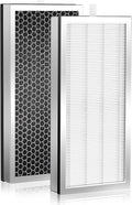 Replacement Filter 2 Pack Compatible with 40 Series Air Purifier,3-in-1 Filters, Contains H13 HEPA & Activated Carbon