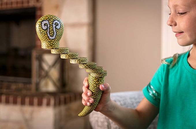 TrueBalance Cobra Version – Advanced Skill-Building Balance Toy for All Ages | Improves Focus, Coordination & Fine Motor Control | Great for STEM Learning, Therapy & Desk Fidget Fun