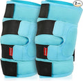 Comfytemp Large Knee Ice Pack Wrap Reusable Gel, Knee Cold Compress Brace for Injury, Pain Relief, Replacement Recovery, Arthritis, ACL, After Surgery, Running Essential, 23.6"x11.8", 2 Gel Packs