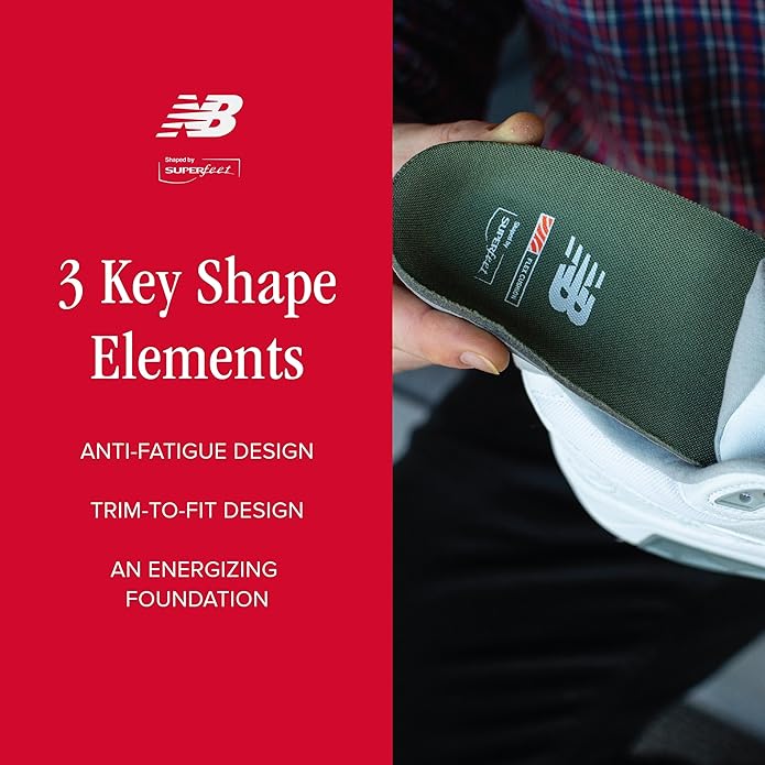 New Balance Casual Flex Orthotic Inserts Cushioning Shoe Inserts
