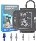 Extra Small Blood Pressure Cuff 5.9”-9.5”, Only for Slim or Tiny Arms, Replacement Arm Cuff with 6 Connectors, Use Original Connector if Not Compatible