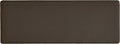 Anti Fatigue Kitchen Rugs Kitchen Mats for Floor,Cushioned Non-Slip Waterproof Ergonomic Comfort Rug Standing Mat for Kitchen,Doing Dishes,Floor,Home,Office,Sink,Laundry,Brown,17.3"x47.2"