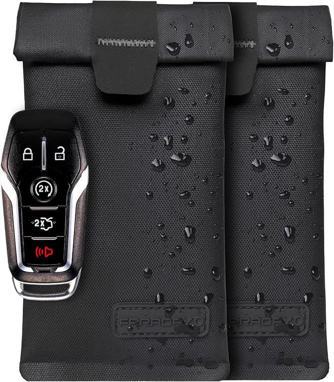 Faraday Key Fob Jacket® - RFID Shield | Anti-Theft Protection | Water Resist | Magnetic Close