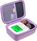 BOVKE Carrying Case for iHealth Track Smart Upper Arm Blood Pressure Monitor, iHealth Bluetooth Blood Pressure Machine Case, Purple