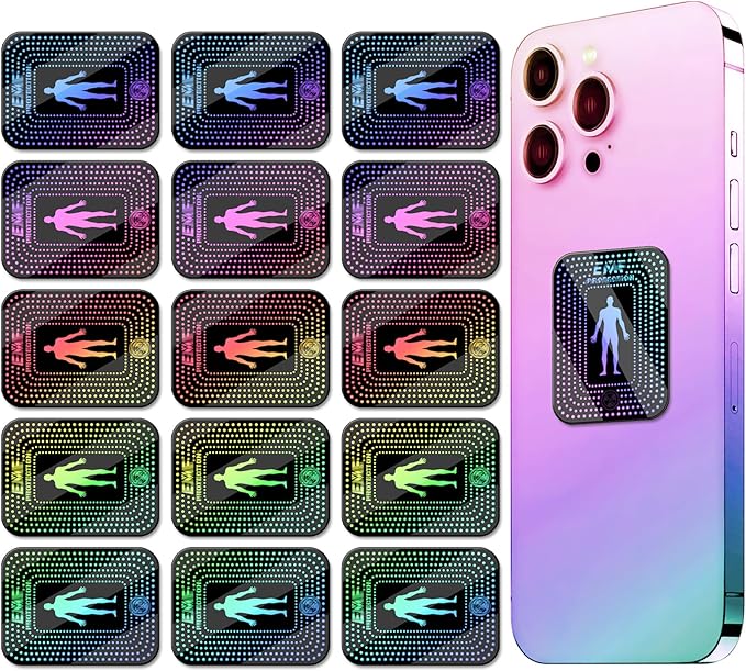Stickers for Cell Phones/Laptops/Tablets/Devices/Household Equipment - 1.2 x 1.6 x 0.01 inches - Small and Lightweight - Widely Used - Simple to Use - Applies to Everyone - [Reusable] - (15 Pcs)