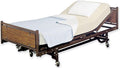 6 Pack Fitted Hospital Bed Sheets with Elastic All Around for a Double Brushed Ultra Soft Breathable 100% Microfiber Sheets, 36” x 84” x 12”