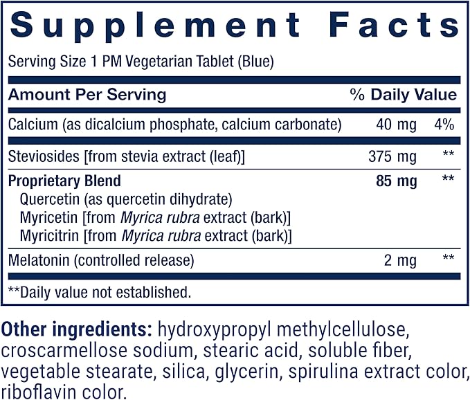 Life Extension Triple Action Blood Pressure, Heart Health Supplement, quercetin, stevia Extract, melatonin, Morning and Night Support, Gluten-Free, Non-GMO, Vegetarian, 60 Tablets