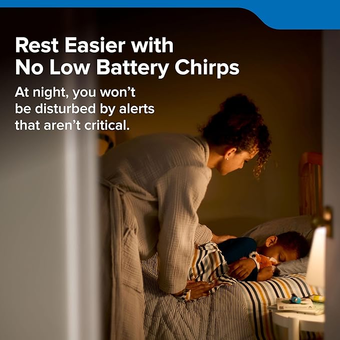 Kidde Carbon Monoxide Detector, 10-Year Battery Powered, Digital Backlit Display, LED Status Indicators, 85 dB Alarm, 5th Edition, COBD10