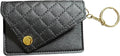 Birth Control Pill Case Snakeskin Print (Black)