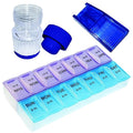 Rehabilitation Advantage Pill Organizer, V-Grip Splitter and Tablet Cutter