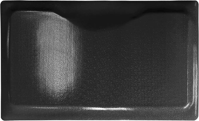 Rhino Mats, Rhino Hide Salon Mat, Non-Slip Standing Cushioned Comfort Anti-Fatigue Mat for Salon, Barbershop, or Spa (Black Rectangle, 3' x 5' x 7/8")