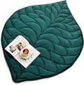 Kaisa Weighted Lap Blanket 7 lbs 41" x 53", Cozy Luxury Crystal Velvet Small Weighted Blanket for Adults, Portable Travel Weighted Blanket for Relaxation, All-Season Blanket, Machine Washable, Green