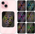 EMF Protection for Cell Phone Stickers, Suitable for All Smartphones/All Electronic Products/Tablet/Laptop/Computer, Suitable for Anyone, 2.4 x 2.0 x 0.016 inches - (6 Pack)