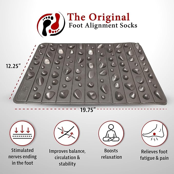 My Happy Feet Foot Alignment Socks with Toe Separators – Holiday Socks for Women & Men - Cozy Christmas Gift Idea